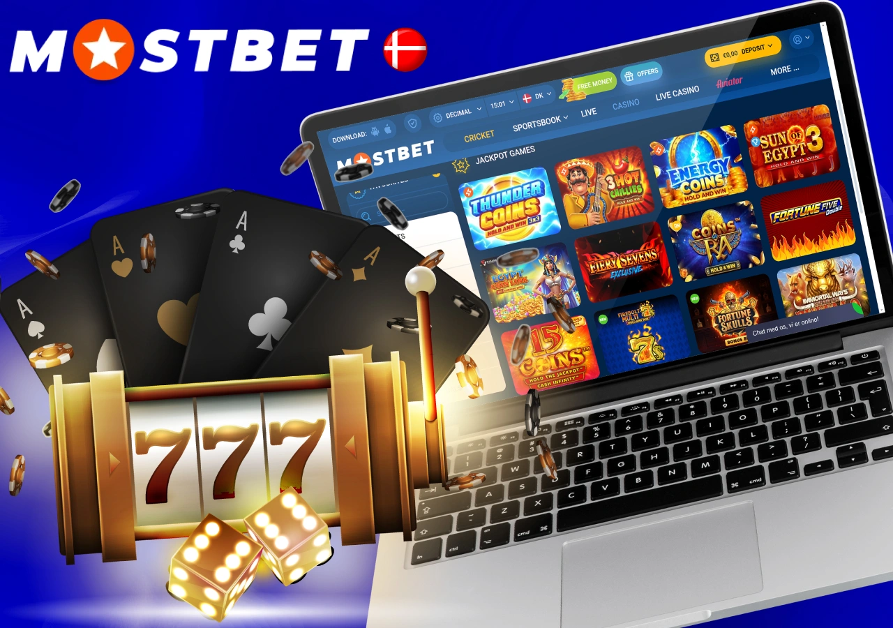 Jackpot-spil på Mostbet online casino