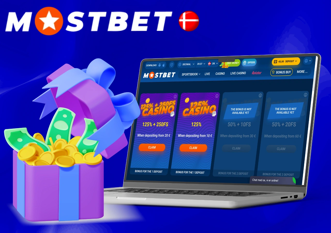 Bonustilbud fra casino bookmaker