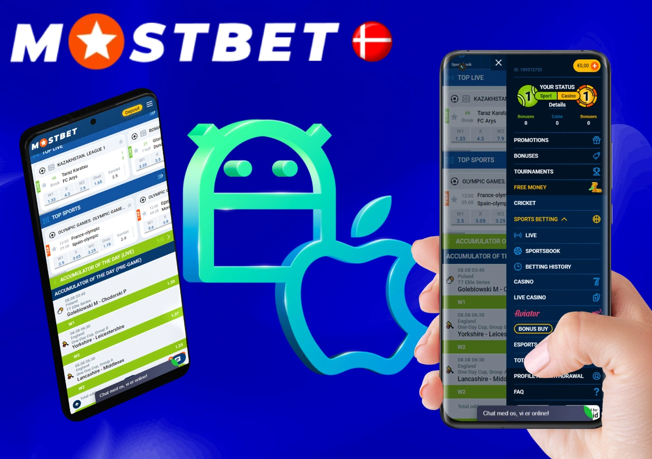 Mobil casino-app til forskellige enheder