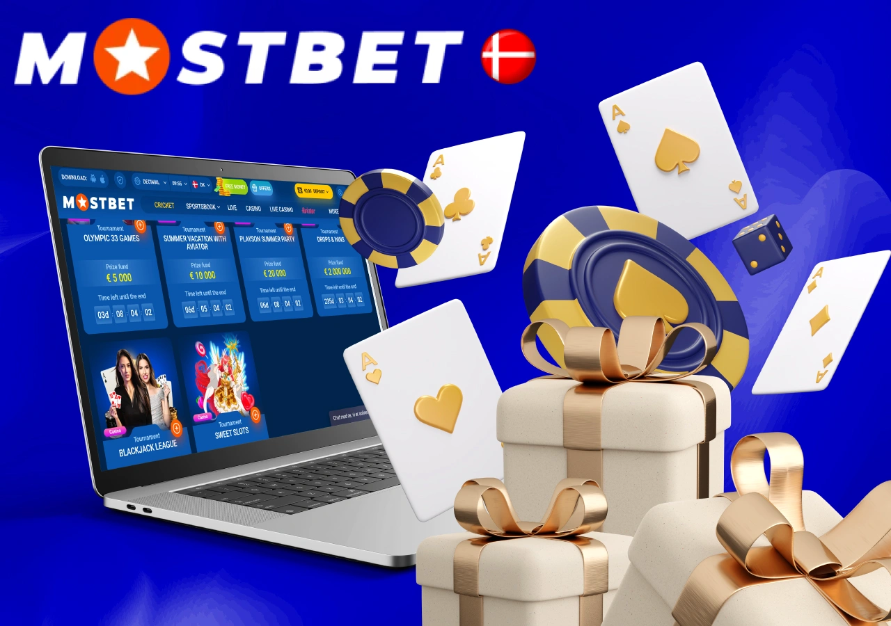 Bonusser på spil i Mostbet casino-sektionen